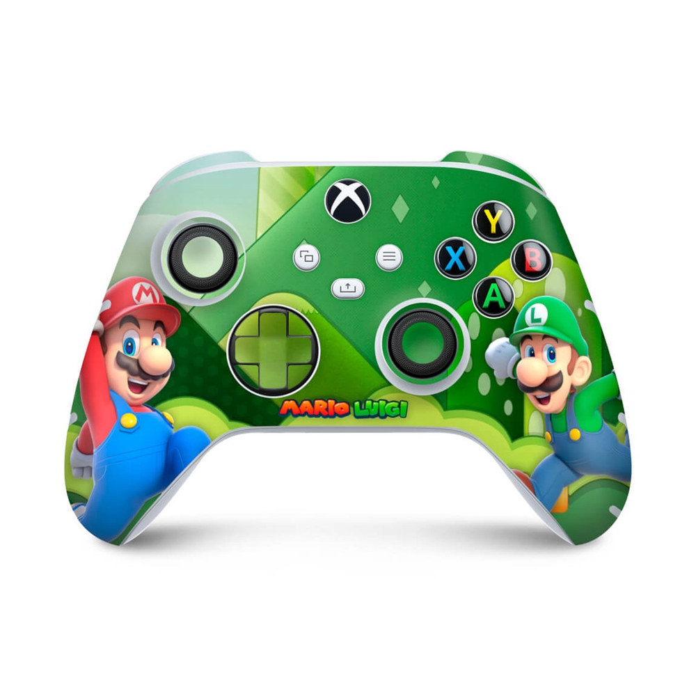 Skin Xbox Series S X Controle Adesivo Super Mario Submarino