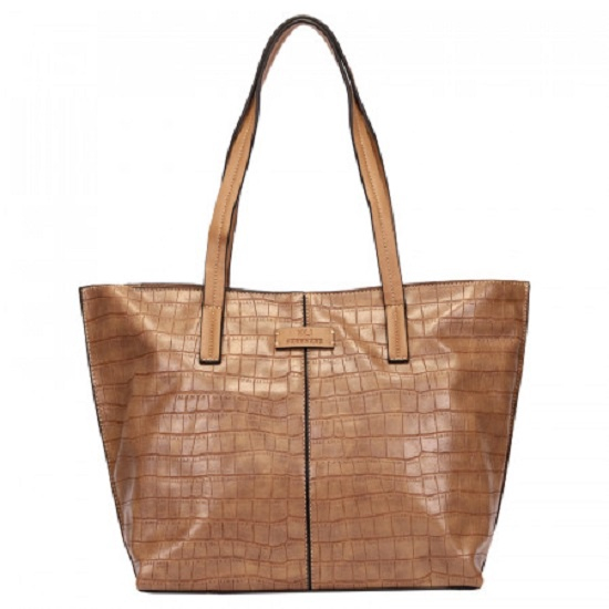 Bolsa Feminina wj Grande Espaçosa Casual Moderna Nude Submarino