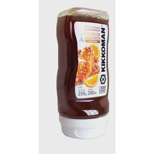 Molho De Laranja Agridoce Kikkoman 200ml Lançamento no Shoptime