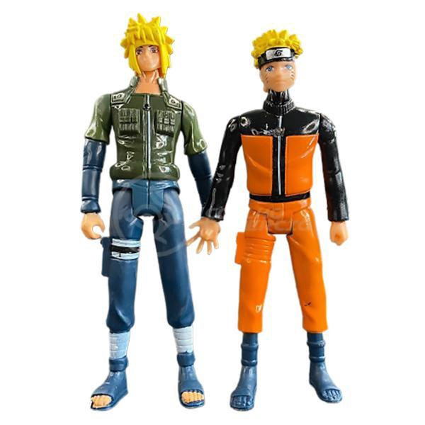 Kit Brinquedo Bonecos Action Figure Naruto Shippunden Kakashi Minato