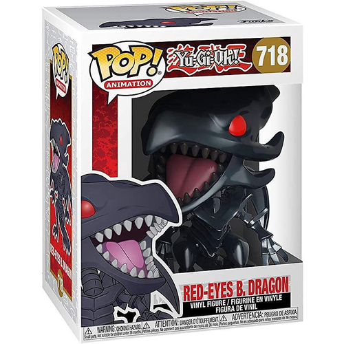 Pop Yu Gi Oh Dragão Negro De Olhos Vermelhos 718 Funko Multicor