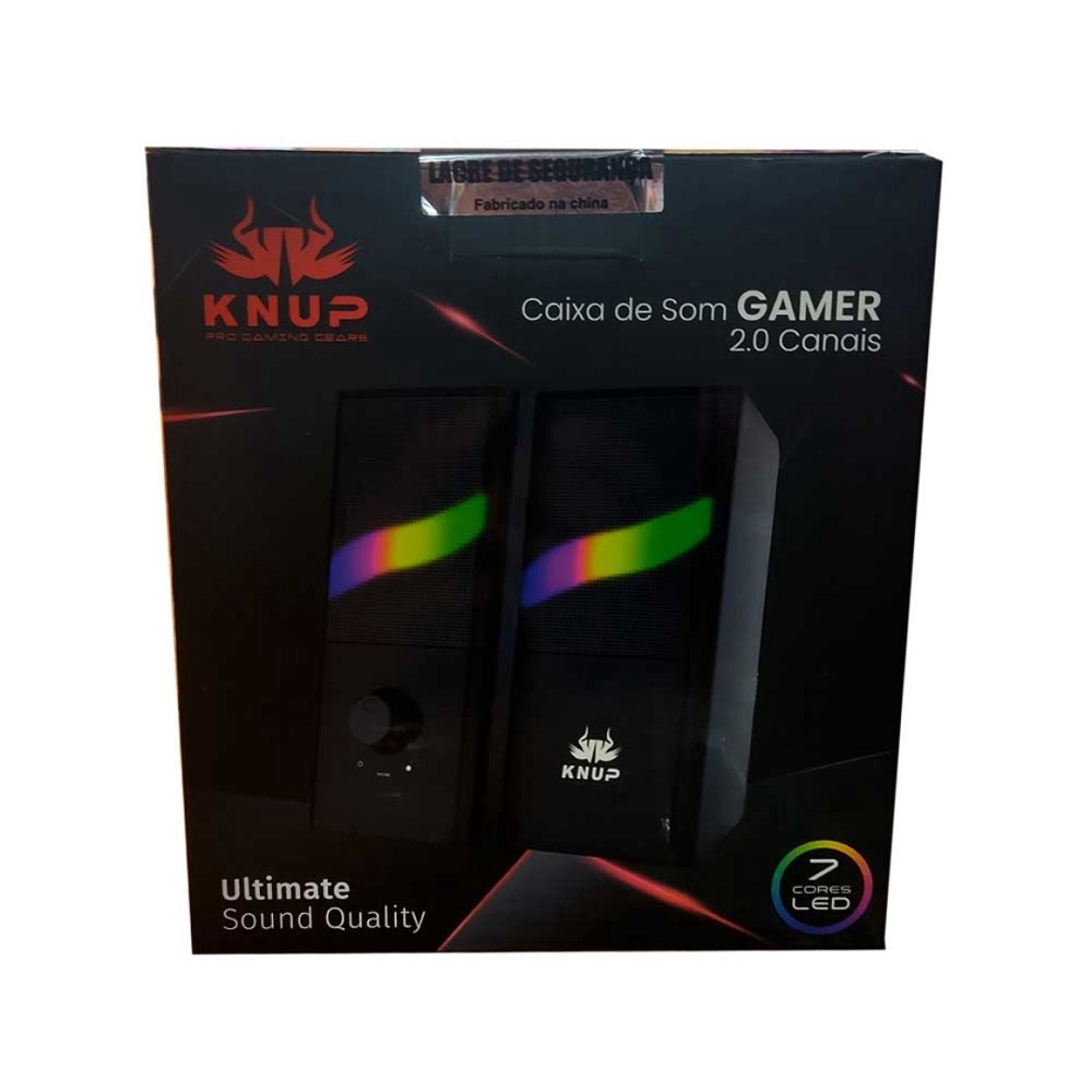 Caixa De Som Gamer Knup Kp Ro 818 Submarino