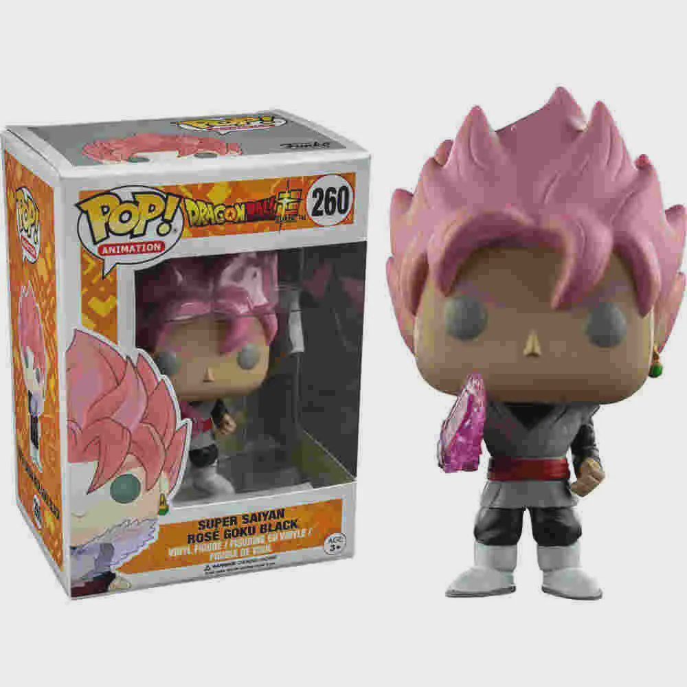 Boneco Dragon Ball Super Goku Super Saiyajin Rose Funko Pop Submarino