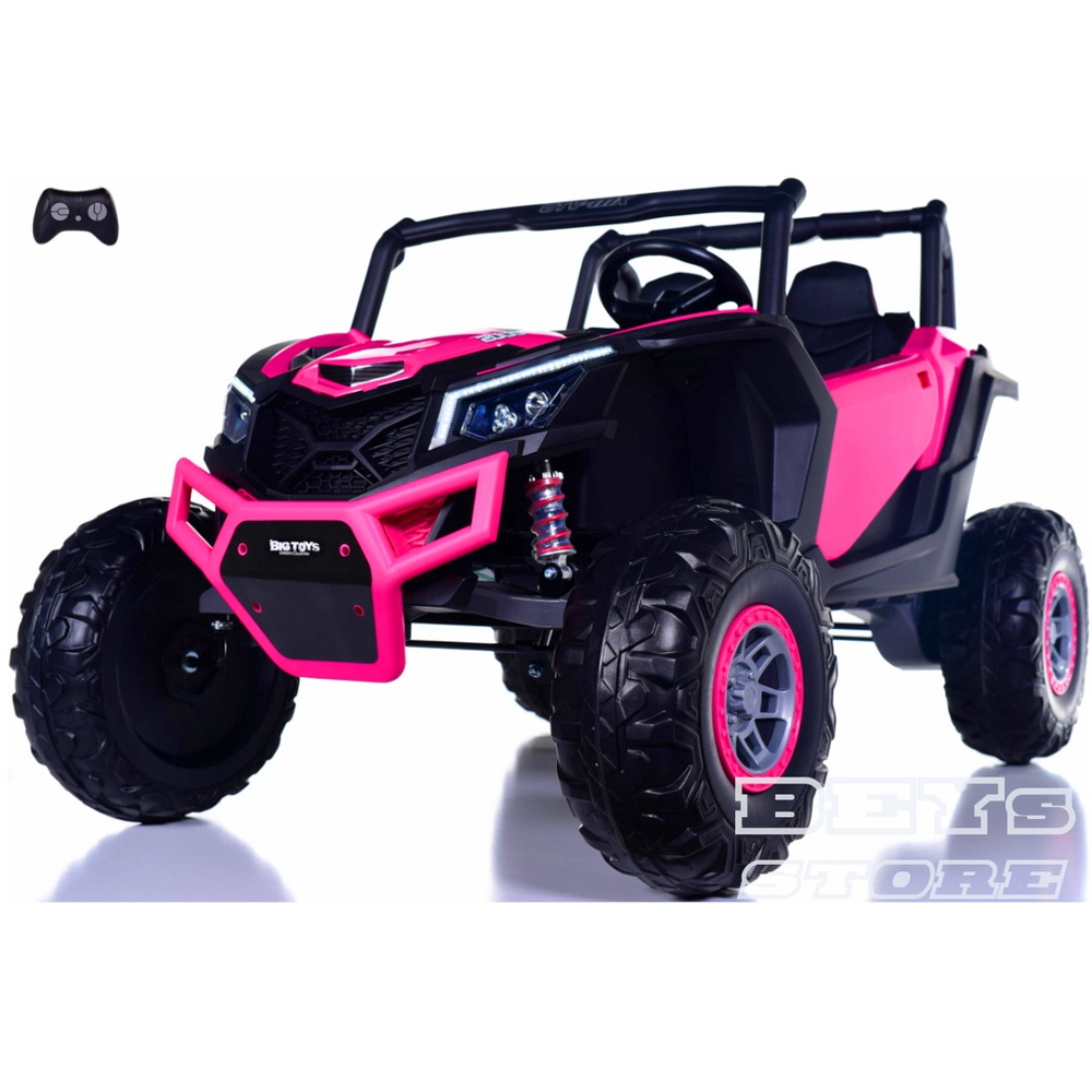 Carro Eletrico Infantil Buggy V Off Road X Grande Rosa Submarino