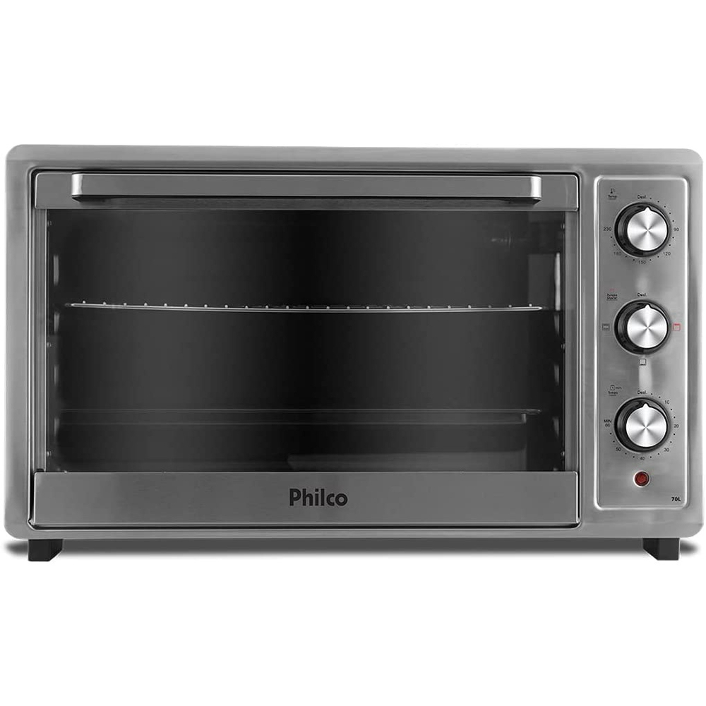 Forno El Trico Philco Inox Litros Pfe I V No Shoptime