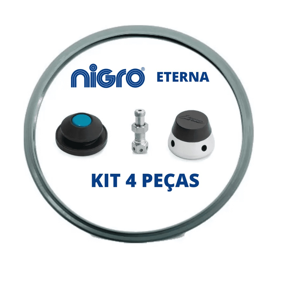 Kit Panela Press O Nigro Eterna Borracha V Lvula Peso E Pino Central