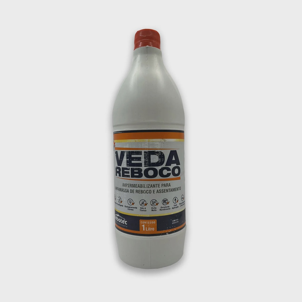 Veda Reboco Impermeabilizante Rebotec L Para Argamassa Em Promo O