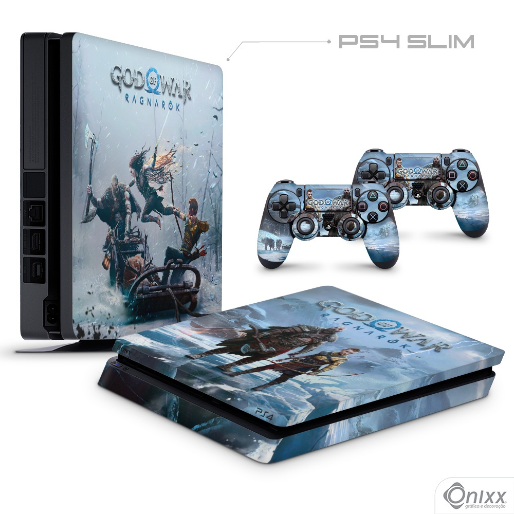 Skin Ps Slim Adesiva God Of War Ragnarok Ii Submarino