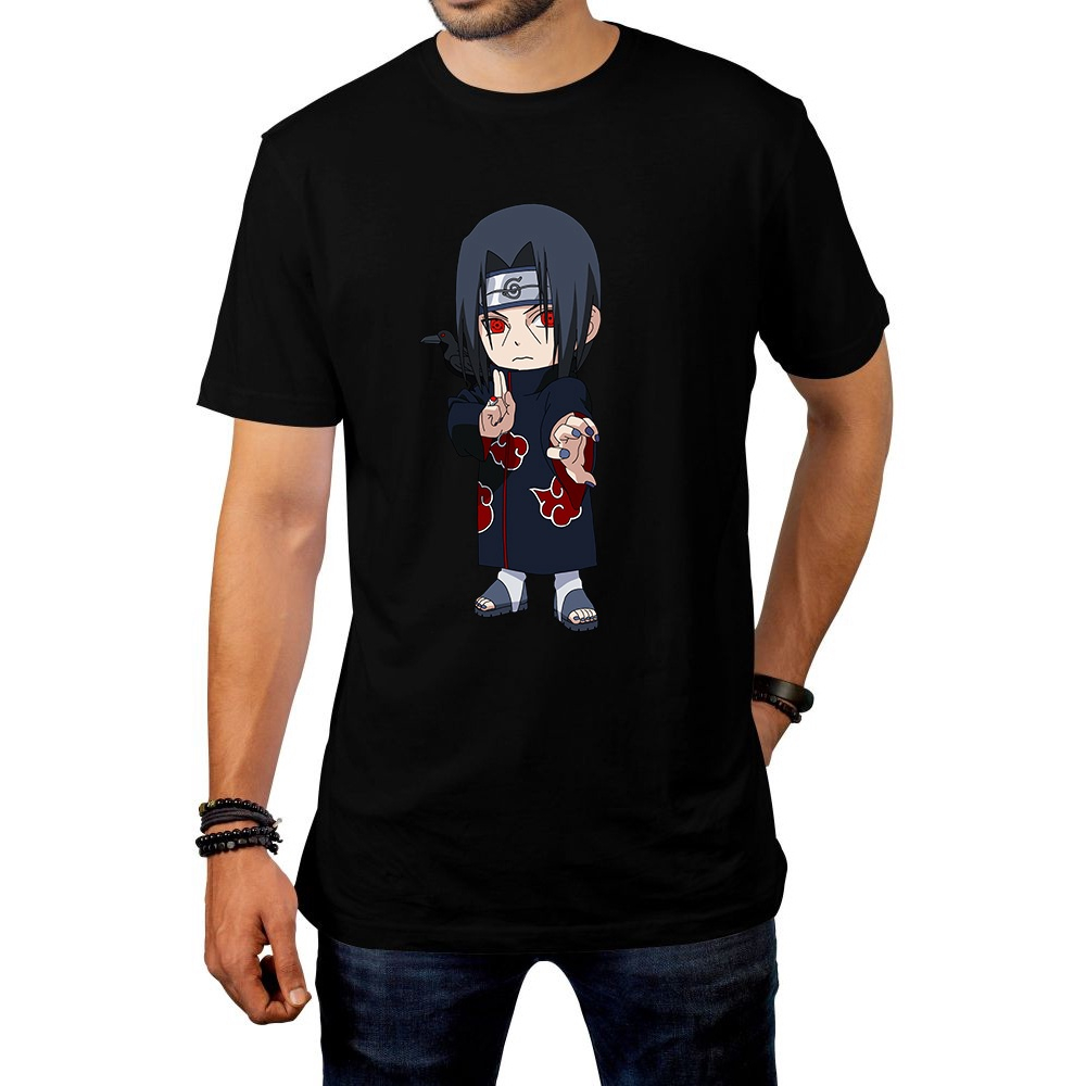 Camisa Camiseta Grande Plus Size Itachi Uchiha Tumbrl Sharingan