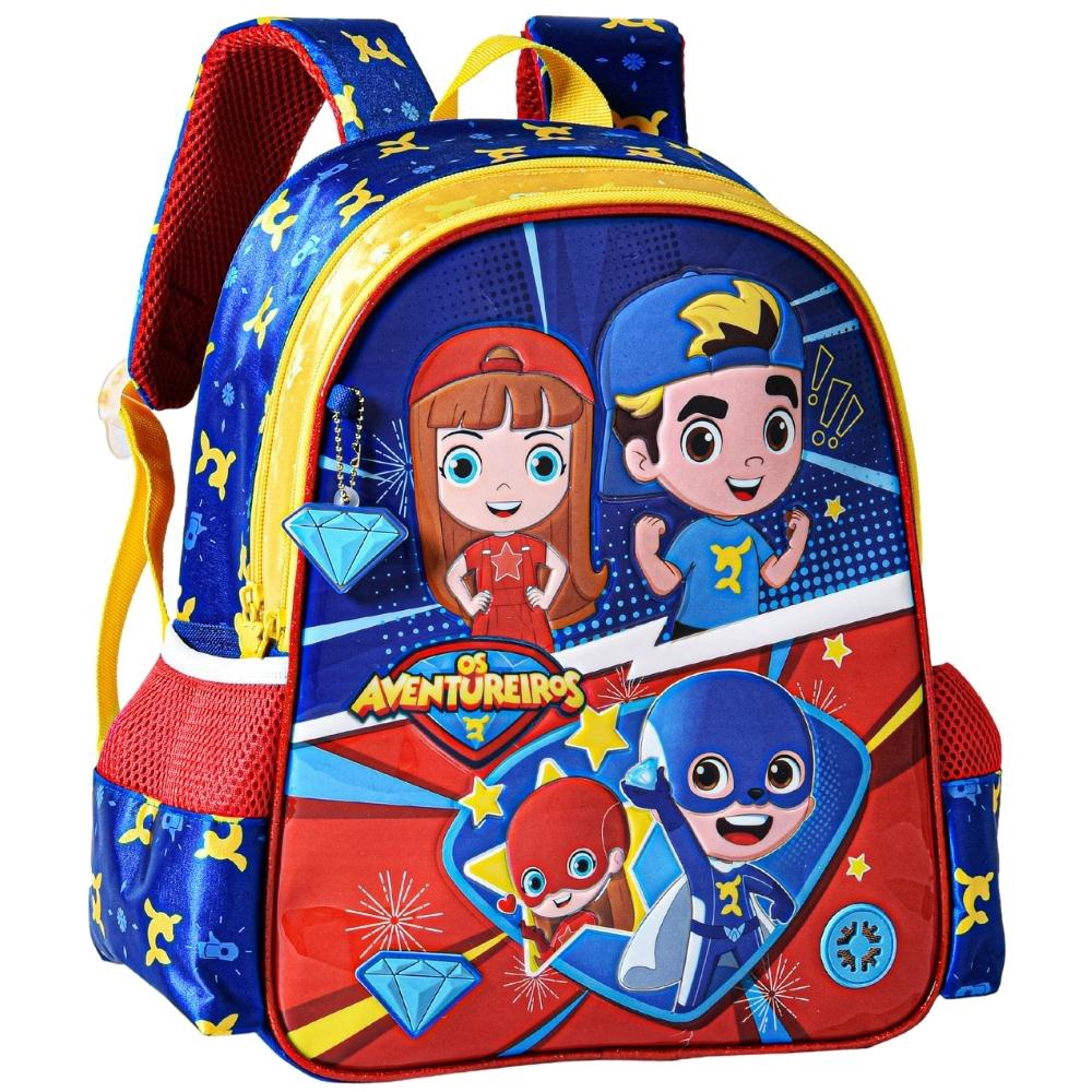 Mini Mochila Oficial Os Aventureiros Luccas Neto Som No Shoptime