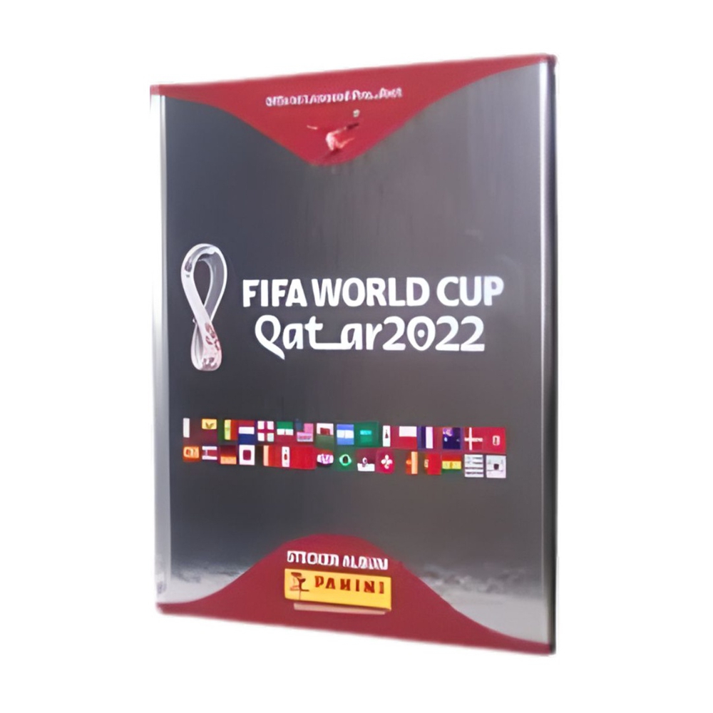 Álbum Capa Dura Prata Copa Mundo Qatar 2022 Original Panini no Shoptime