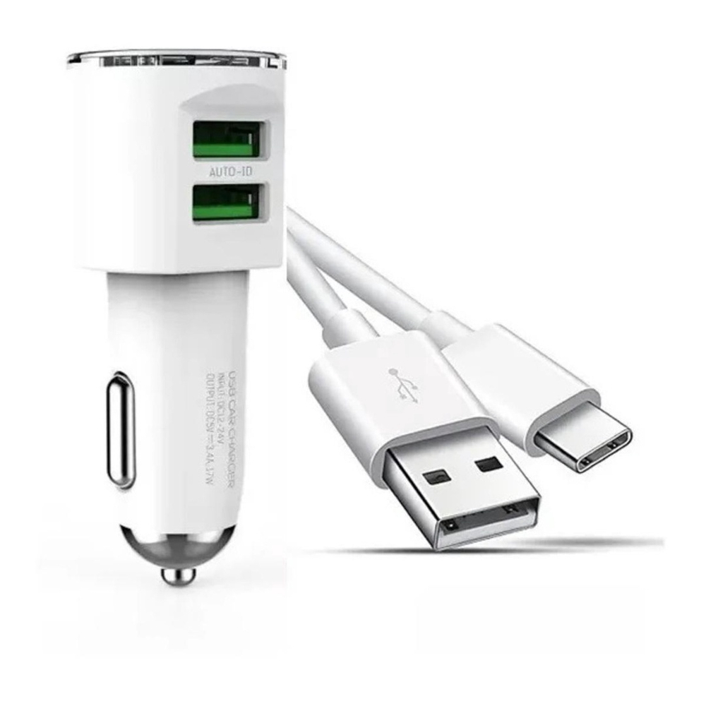 Carregador Veicular Turbo Usb C Carro Original H Maston No Shoptime