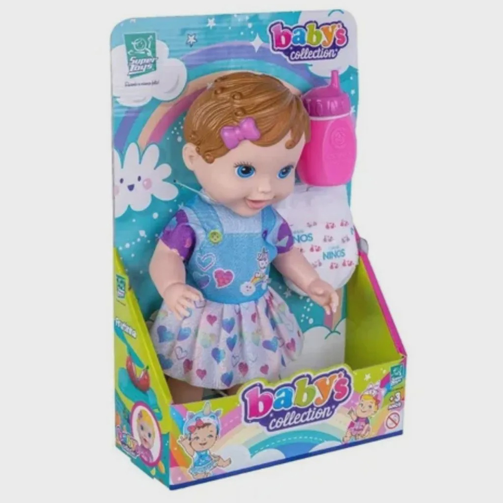 Boneca Babys Collection Faz Xixi Super Toys Submarino