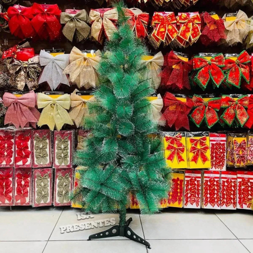 Rvore De Natal Verde C Neve Pinheiro Tradicional Galhos Cheios