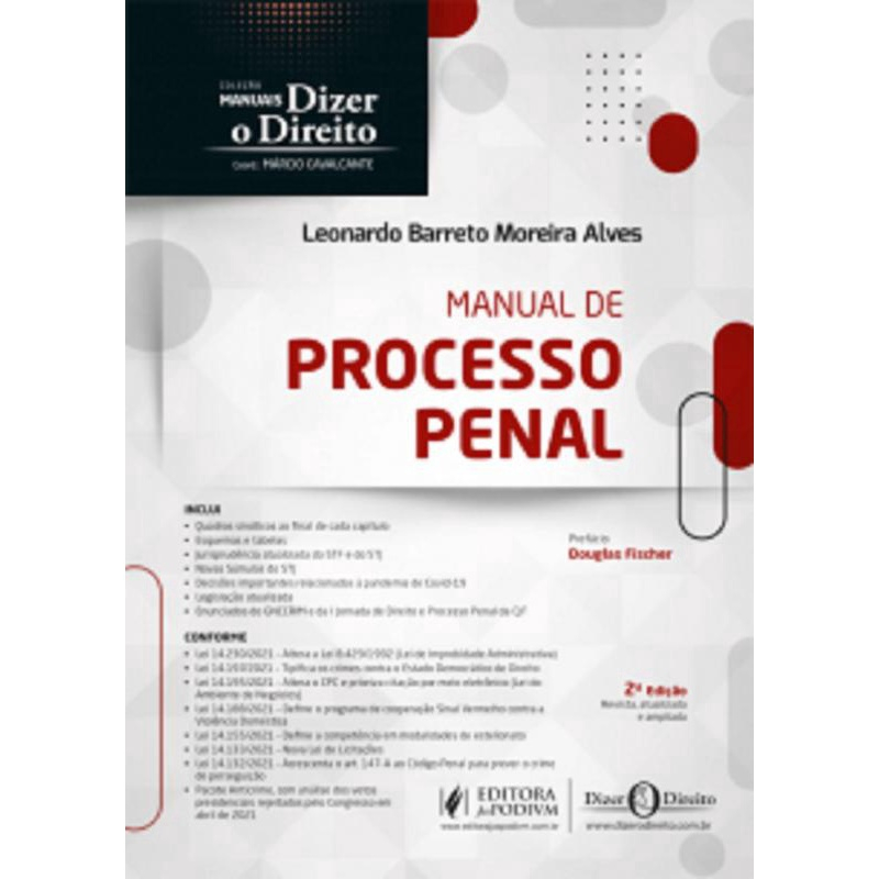 Manual De Processo Penal Edi O Submarino