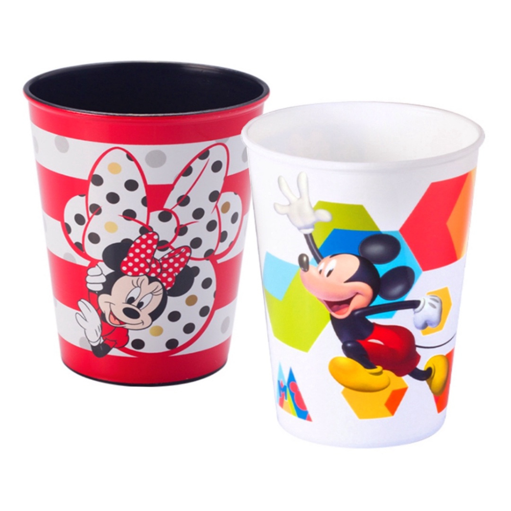 Kit Minnie E Mickey Copos Ml Disney Premium Plasutil Submarino