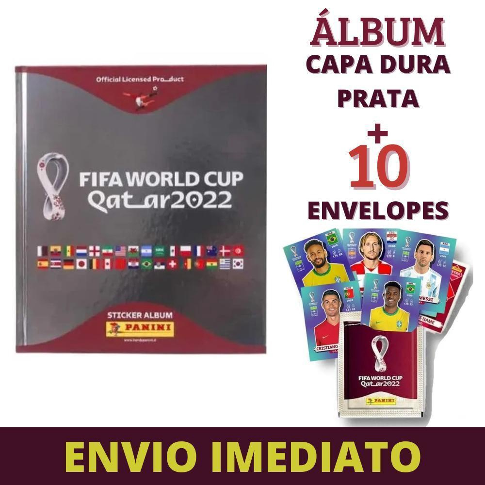 Lbum Copa Do Mundo Capa Dura Prata Envelopes Submarino