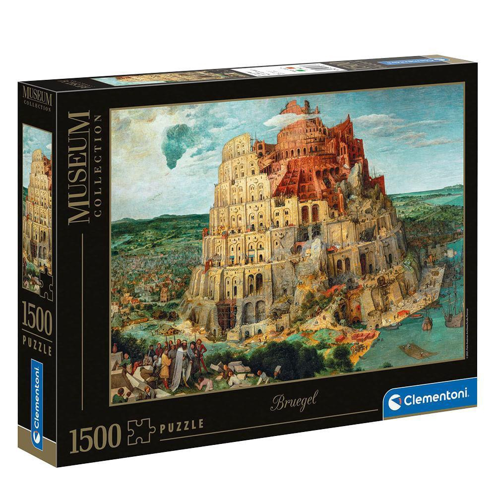 Puzzle Pe As Torre De Babel Bruegel Clementoni Em Promo O Na