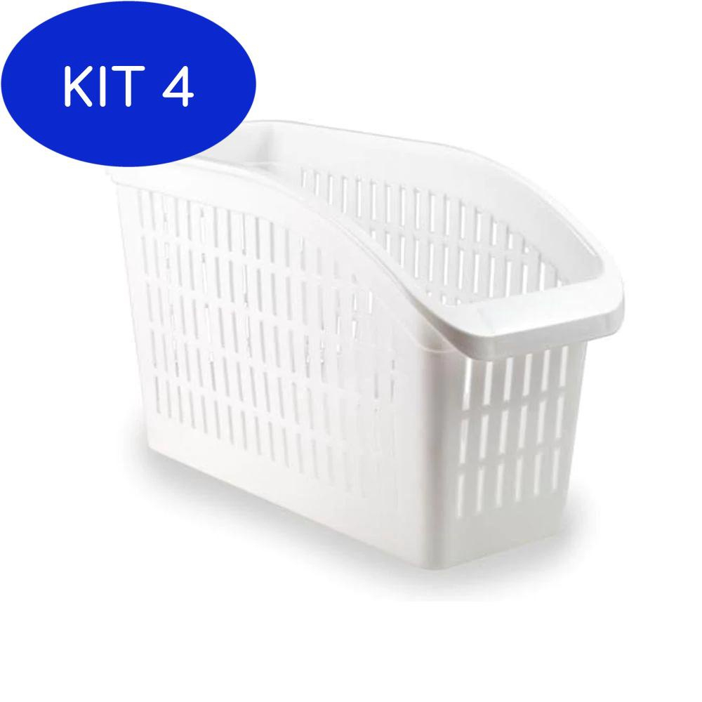 Kit 4 Organizador Para Freezer E Geladeira De Plástico Submarino