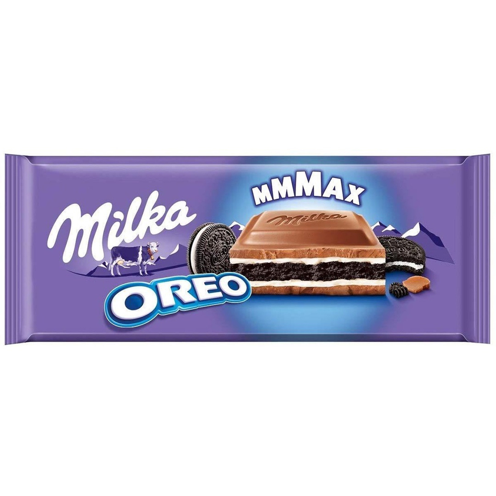 Chocolate Barra Milka Oreo 300g Importado Áustria Presente no Shoptime