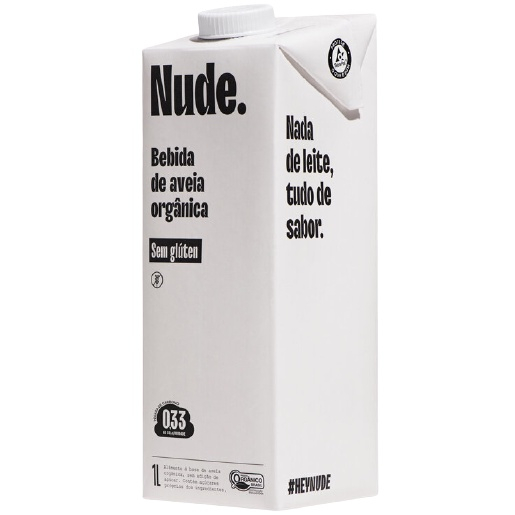 Kit 3X Leite Vegetal de Aveia Orgânico Nude 1L no Shoptime