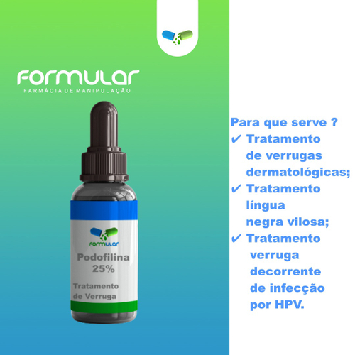 Remedio Para Hpv E Verrugas Liquida Podofilina Em Promo O Na