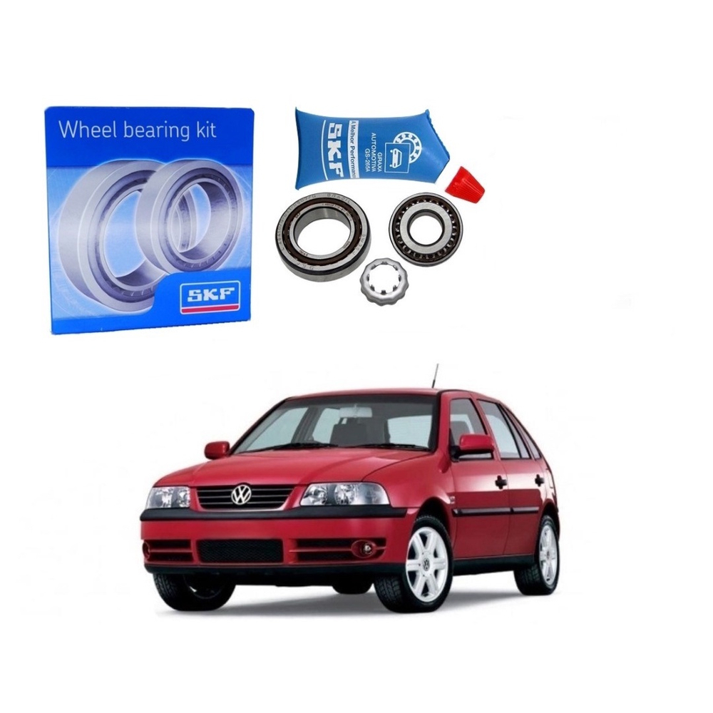 Kit Rolamento Roda Traseiro Skf Original Volkswagen Gol G