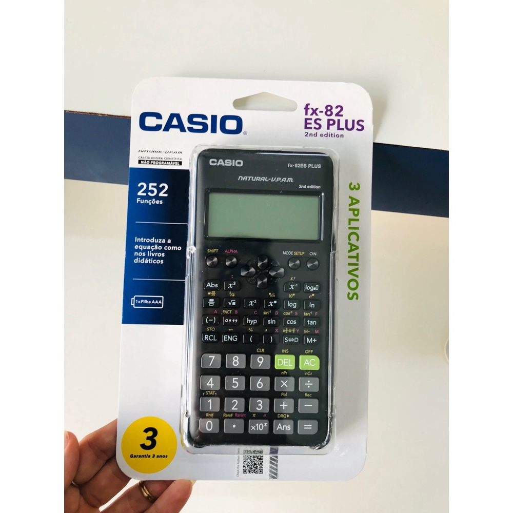 Calculadora Casio Cient Fica Fx Es Plus No Shoptime