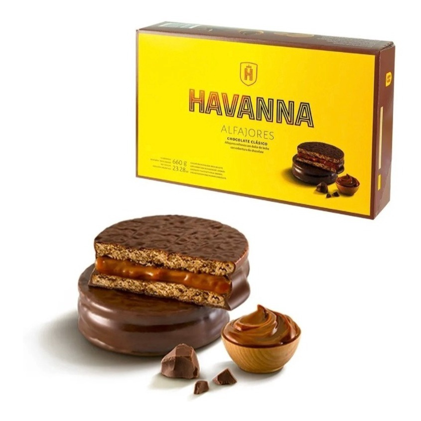 Alfajor Havanna Chocolate Clássico Caixa 6 Unidades no Shoptime