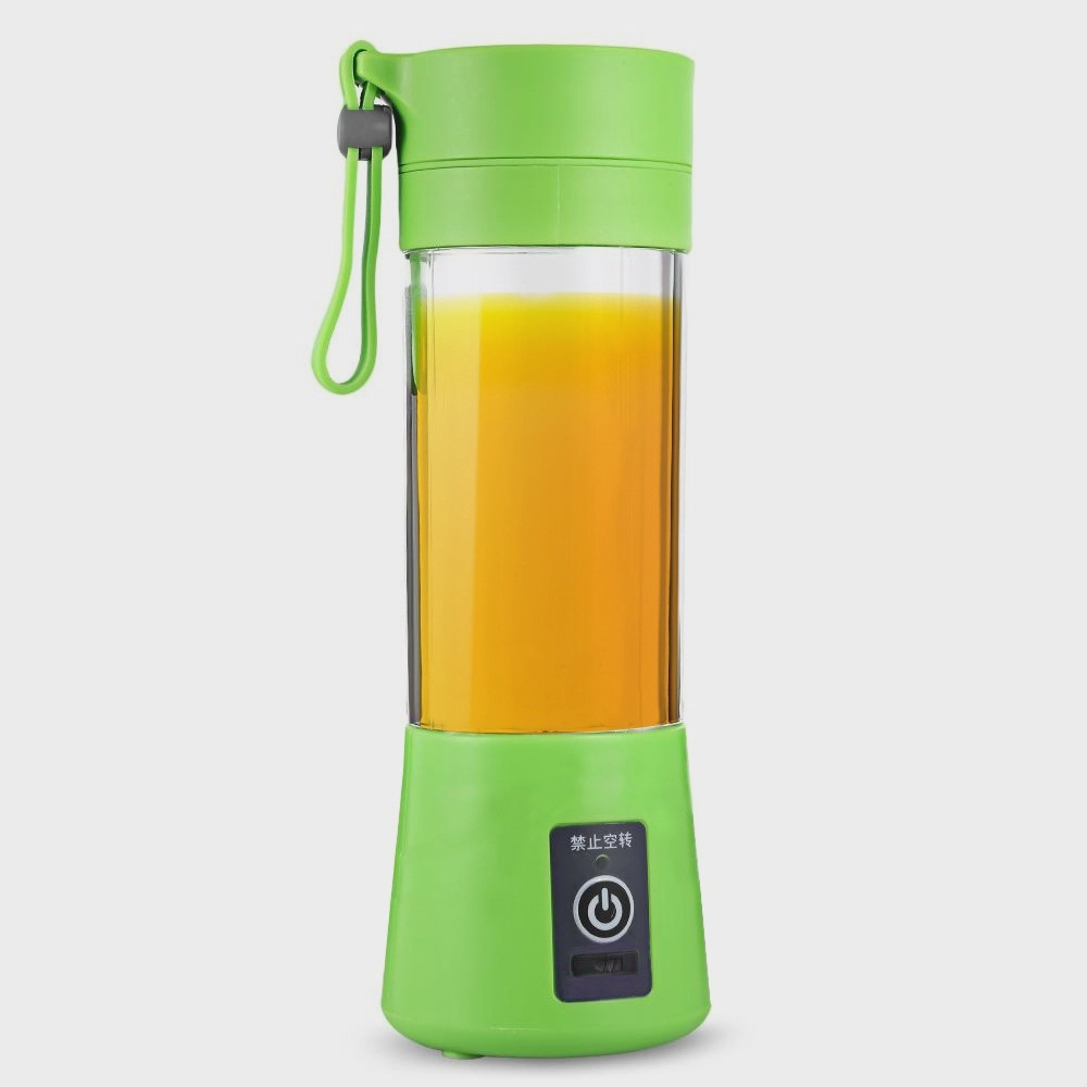 Mini Liquidificador Portátil Juice Cup 6 Lâminas USB Verde no Shoptime