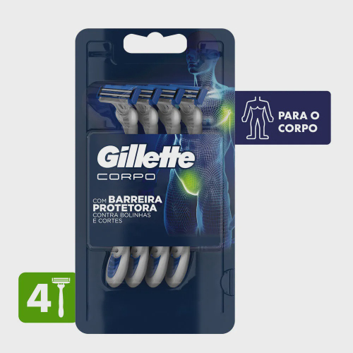 Aparelho Gillette Corpo Descart Vel Leve Pague Unidades Em Promo O