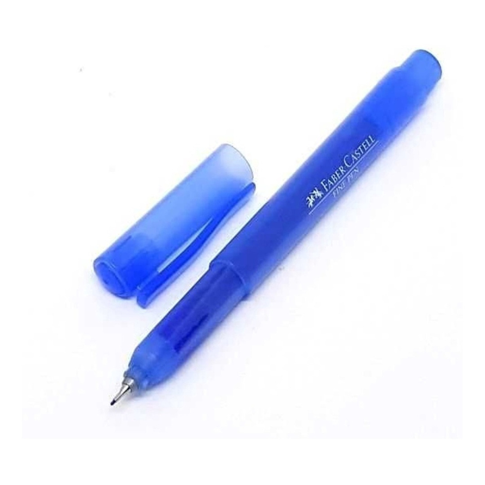 Caneta Faber Castell Hidrográfica Fine Pen 0 4mm Ultra Fina Azul