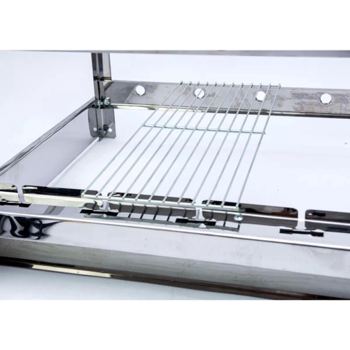 Churrasqueira Giratoria Gira Grill Inox 4 Espetos Bivolt No Shoptime