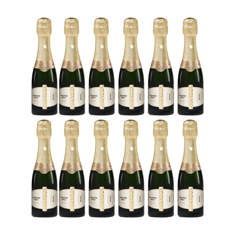 Espumante Baby Chandon Reserve Brut 187Ml Kit 12 Un Submarino