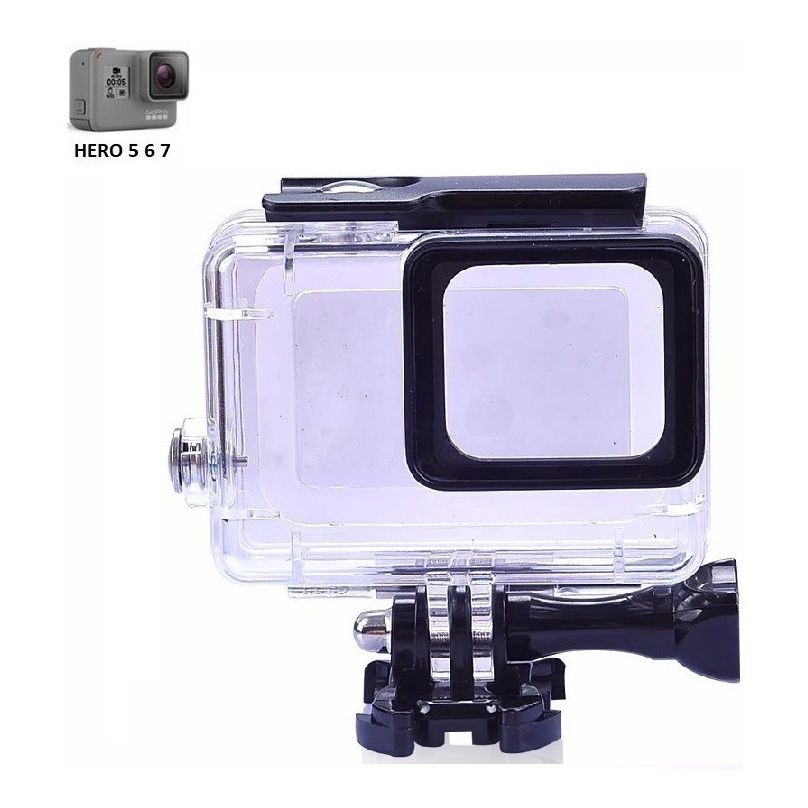 Kit Gopro Black Boia Caixa Estanque Pel Culas De Vidro Bast O