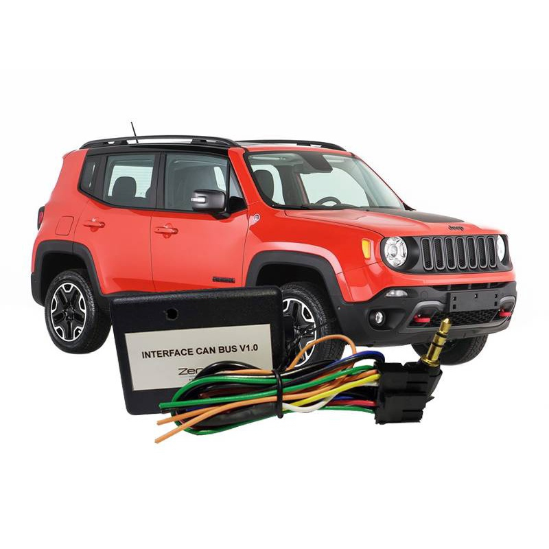 Interface Controle Comando De Som No Volante Jeep Renegade Canbus