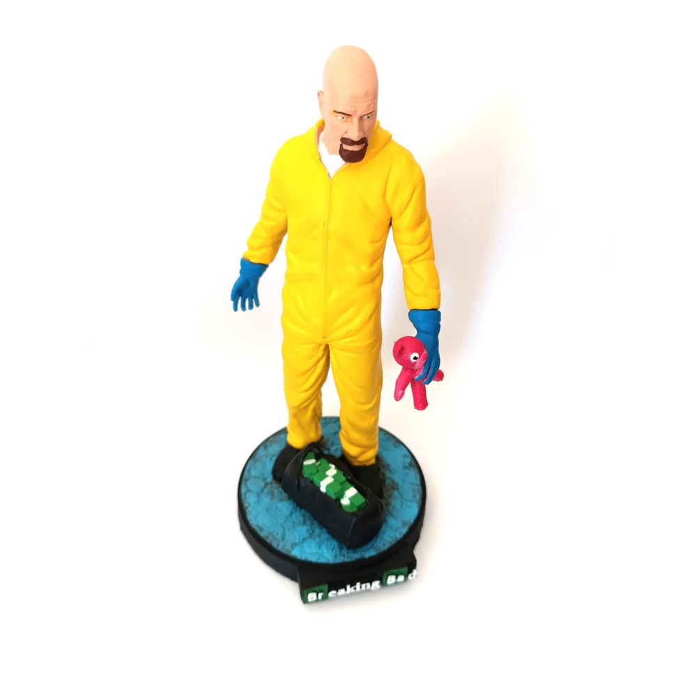 Action Figure Walter Hartwell White Breaking Bad Heisenberg 19cm No