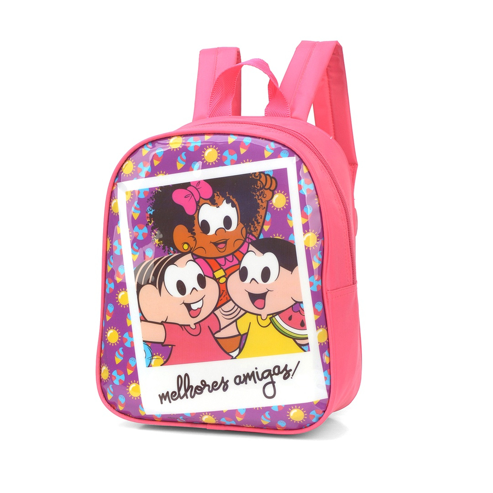 Mochila Mini Infantil Escolar Turma Da M Nica Luxcel No Shoptime