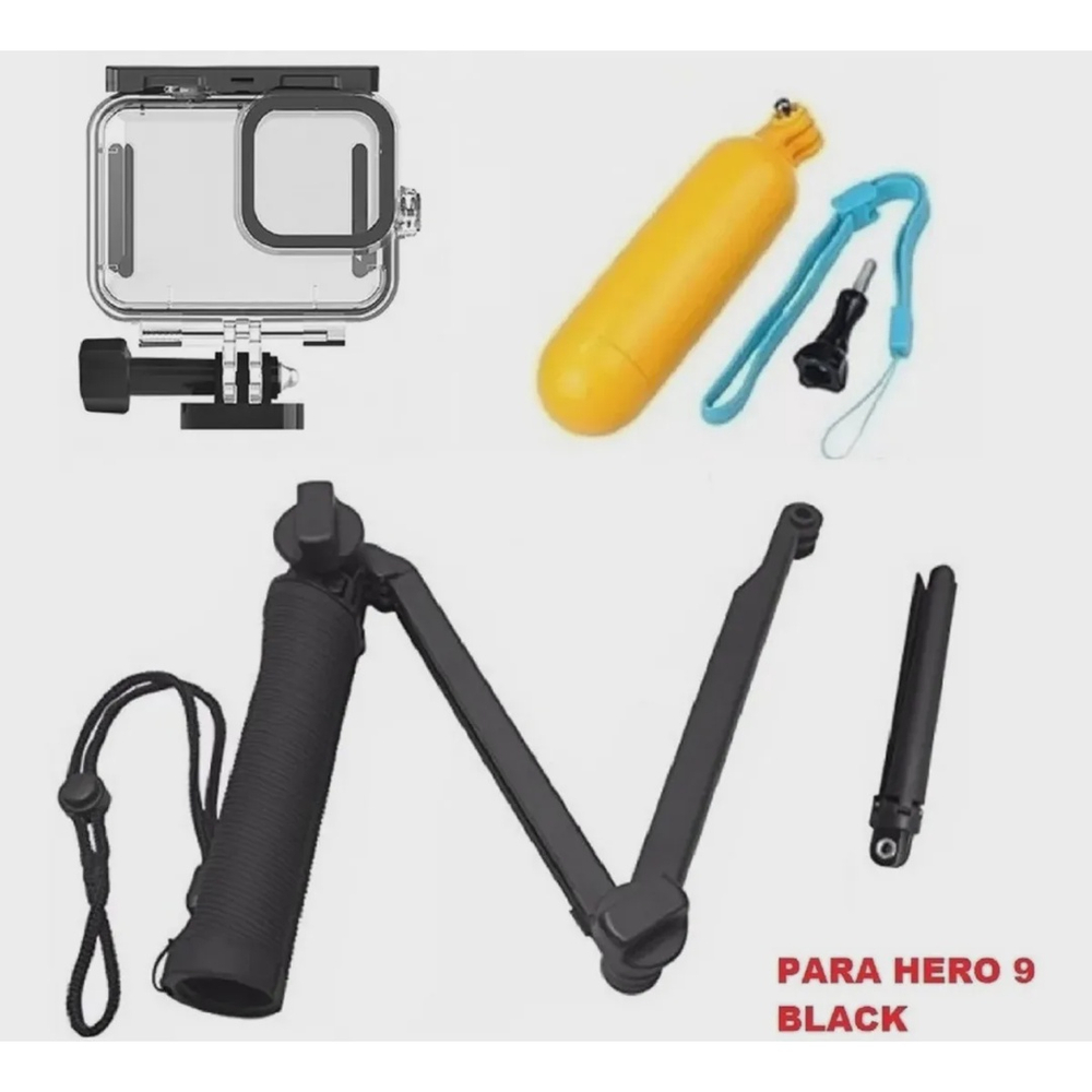 Kit Para Gopro Hero Hero Black Caixa Estanque Imperme Vel