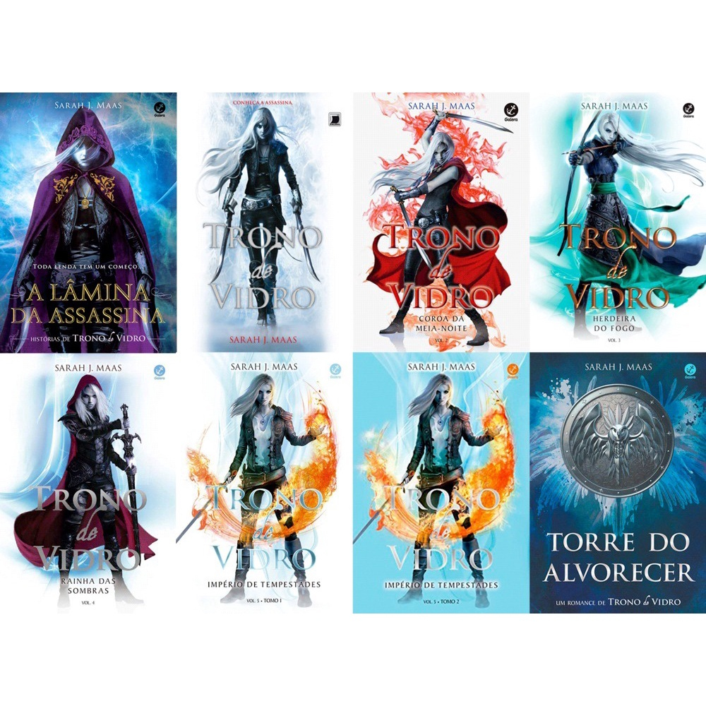 Cole O Da S Rie Trono De Vidro Livros Sarah J Maas Em Promo O