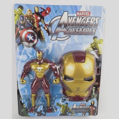 Boneco Homem de Ferro Vingadores da Marvel Máscaras 25 cm Submarino