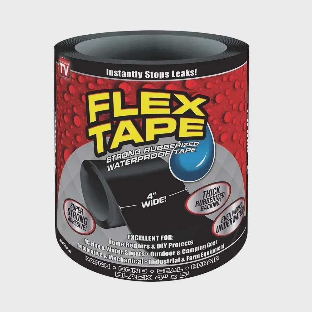 Fita Adesiva Emborrachada Flex Tape Cola Tudo Piscina A Prova D Agua No