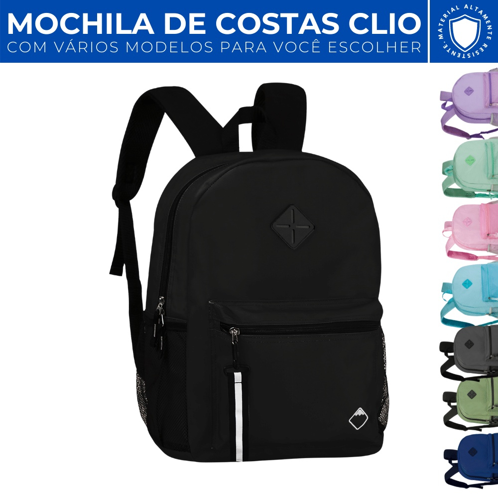 Mochila Bolsa De Costas Masculina Feminina Escolar Trabalho Submarino