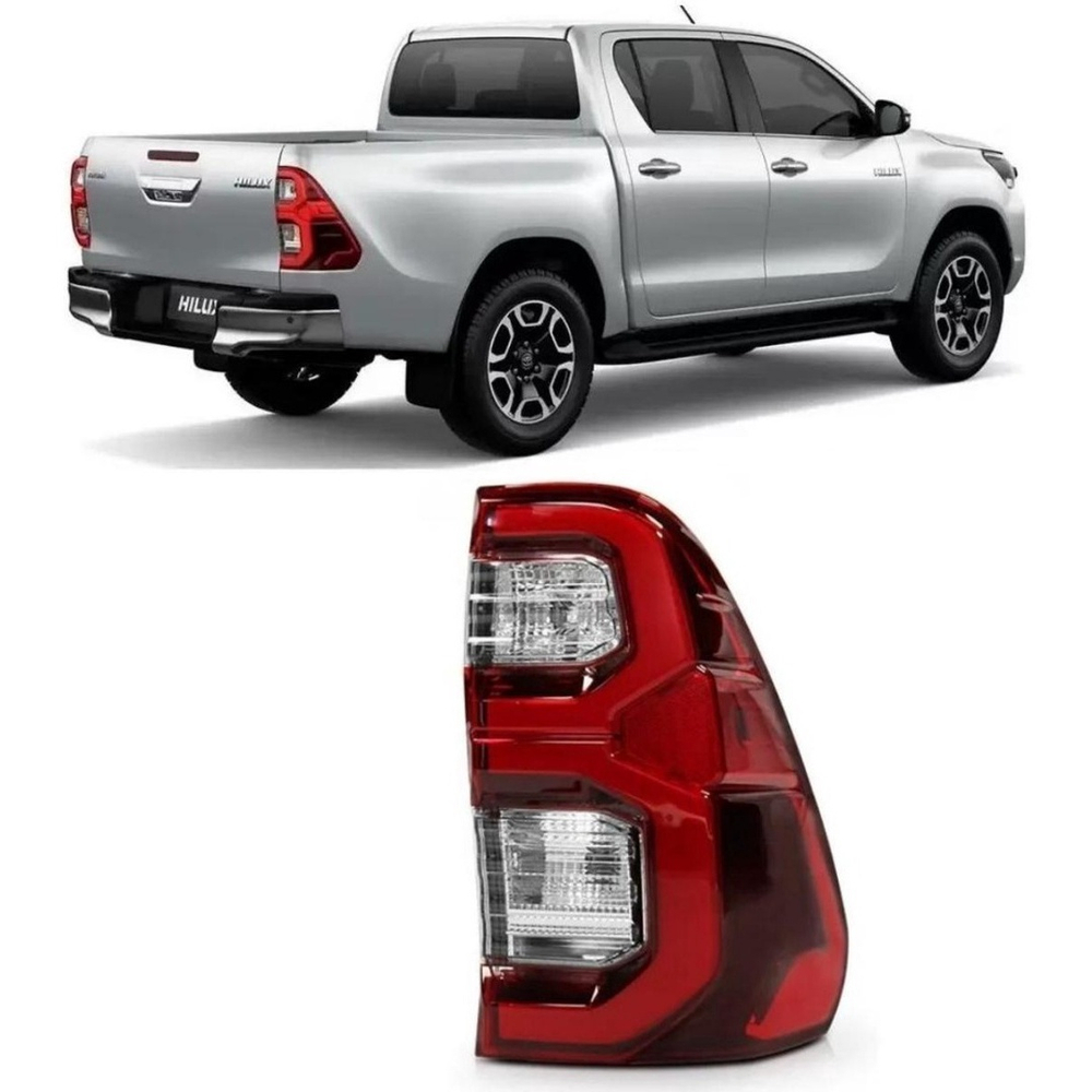 Lanterna Traseira Hilux Led 2022 2021 2020 2019 18 17 16 Led Submarino