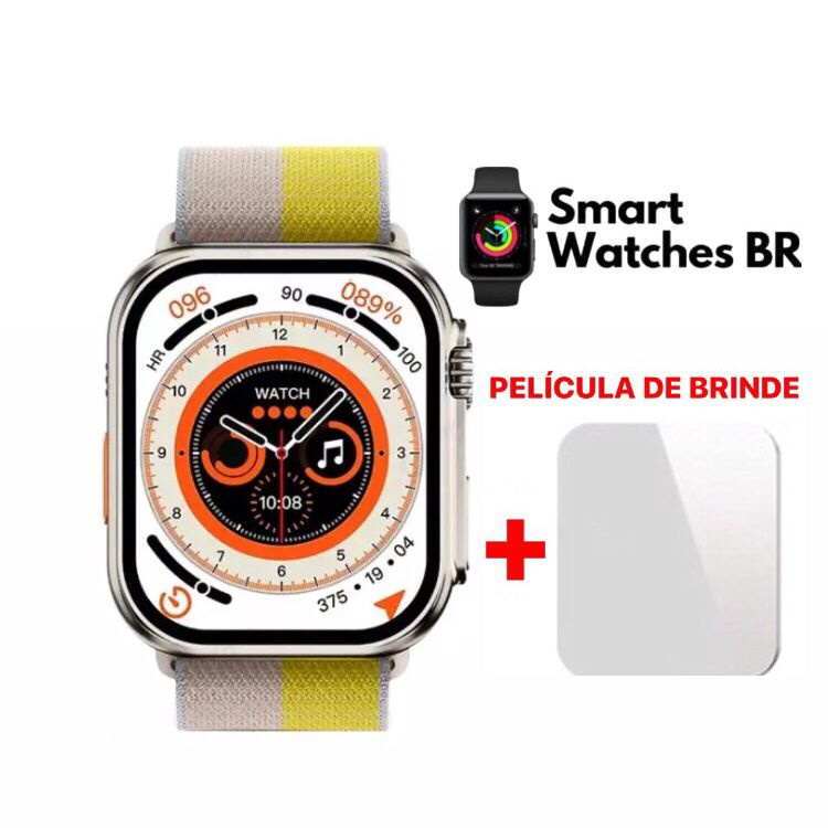 Novo Smartwatch Iwo Watch Ultra Series Mm Pel Cula Em Promo O Na