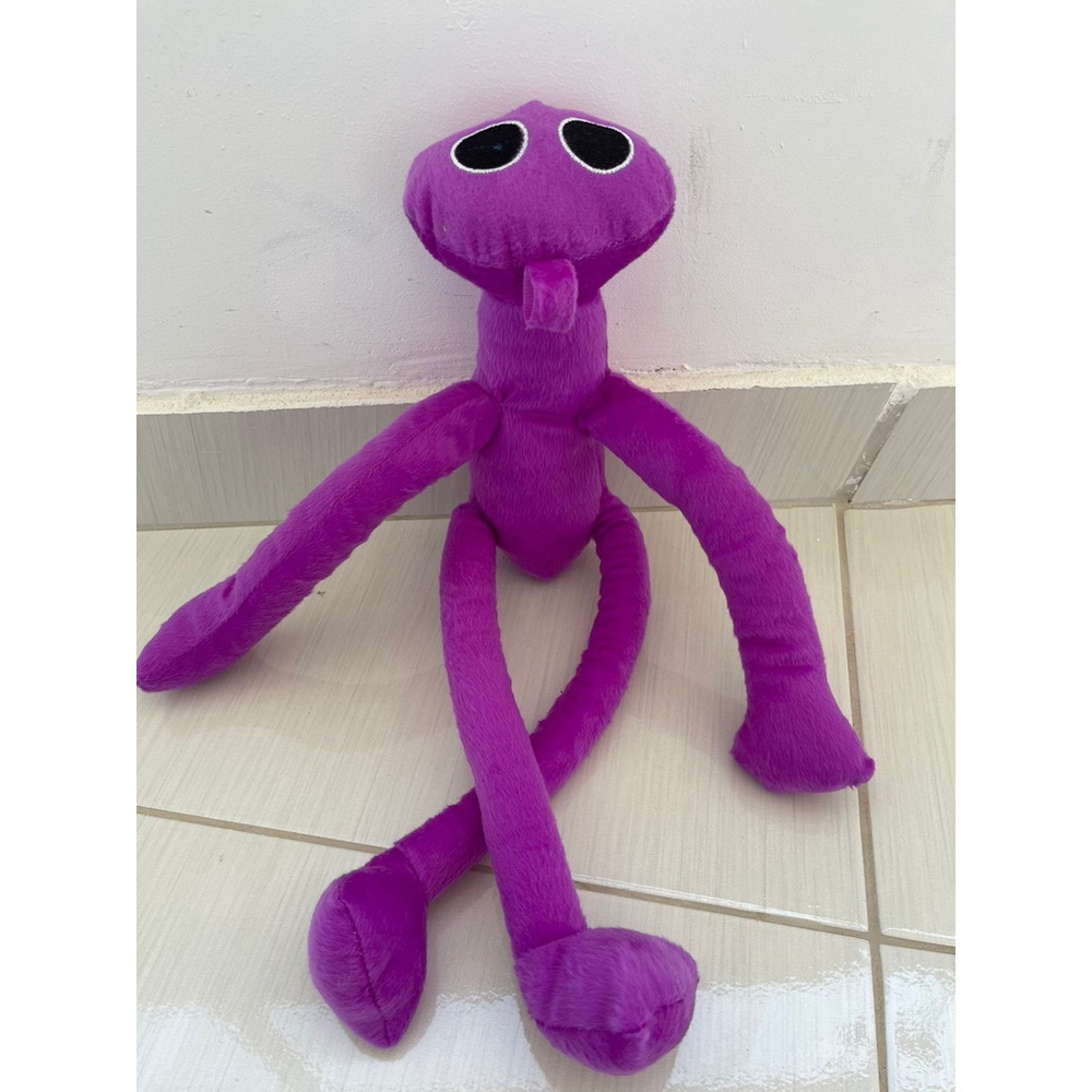 Pelúcia Rainbow Roxo Purple Friends Roblox Boneco Submarino