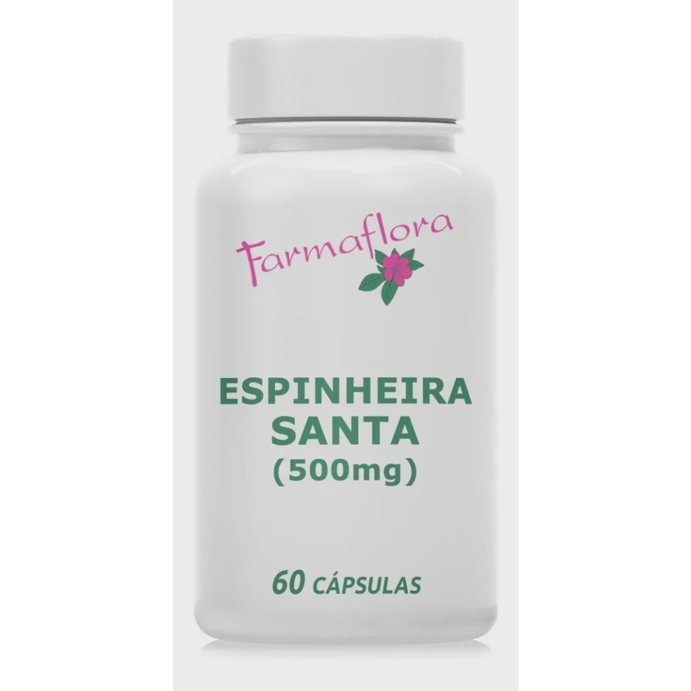 Espinheira Santa 500mg 60 Cápsulas Farmaflora Submarino