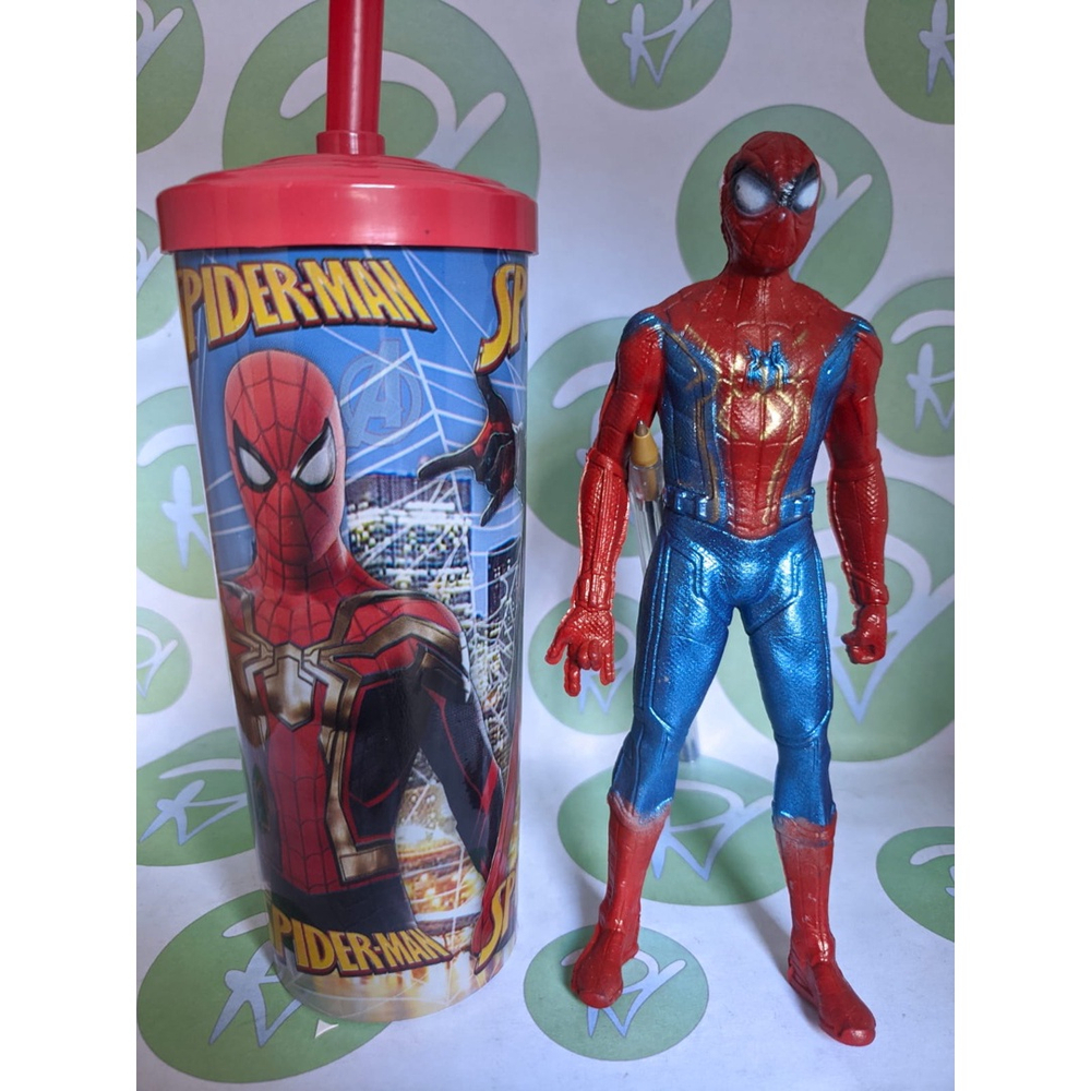 Copo Slim Boneco Homem Aranha E Naruto Ml Timo Para