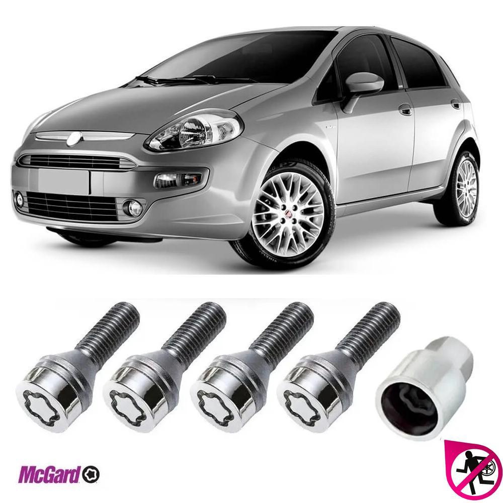 Kit Parafuso Antifurto Roda Fiat Punto 2008 A 2022 Original Submarino