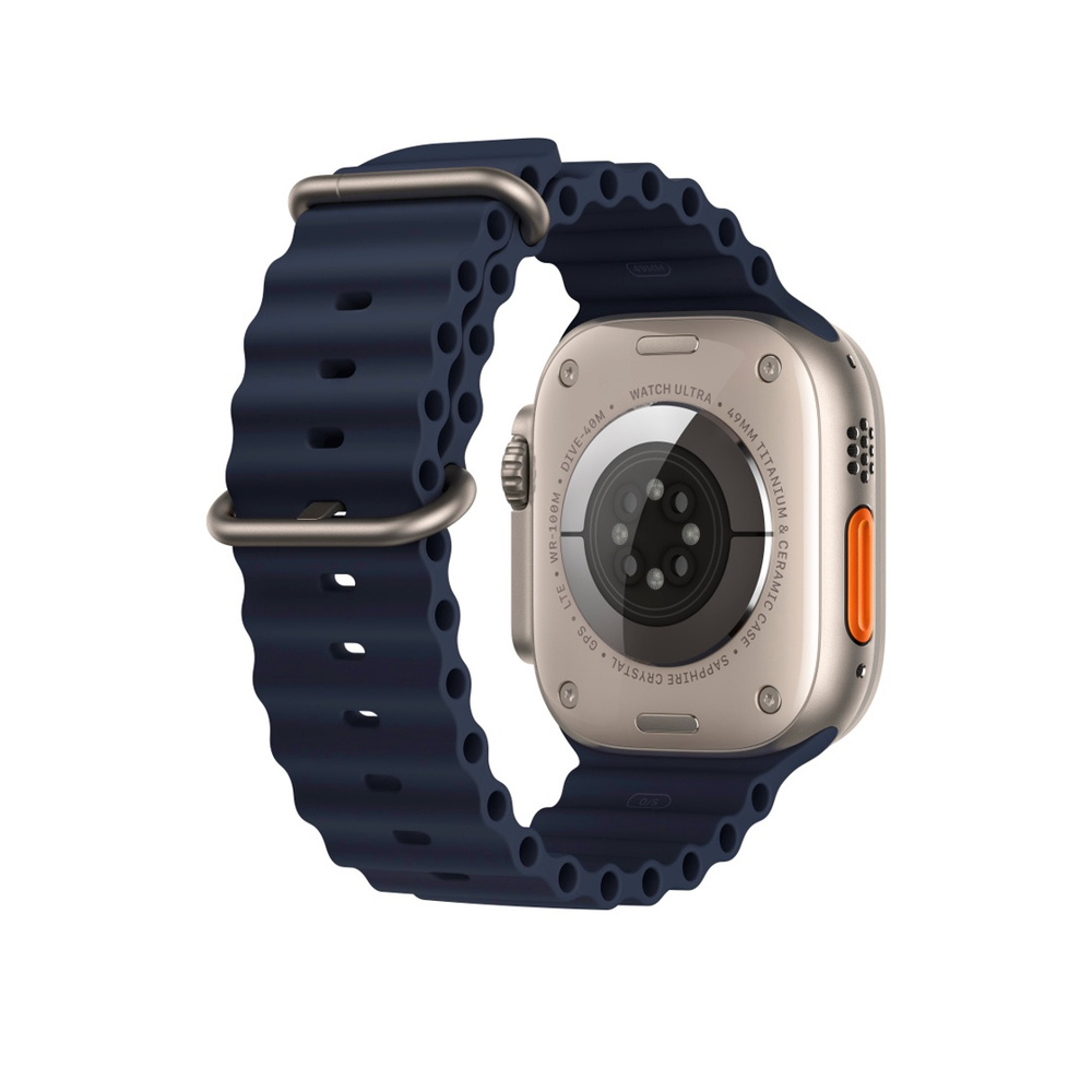 Pulseira Silicone Oceano Compat Vel Applewatch E Ultra No Shoptime